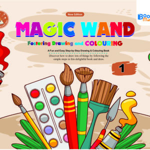 Magic Wand Drawing and Colouring B